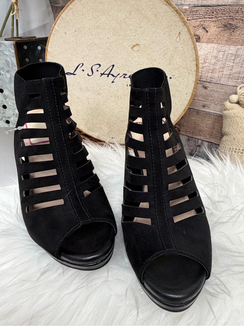 Revolution Flex Me Suede Bootie Like Heels 6